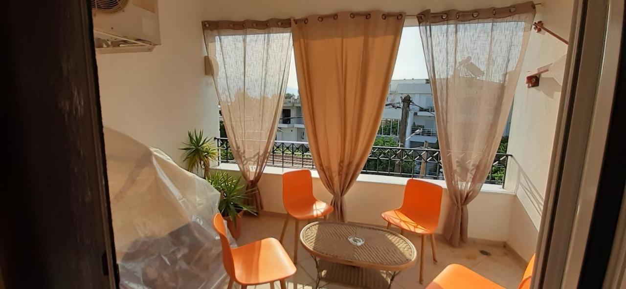 וולוס Villa Malena Alykes Beach מראה חיצוני תמונה
